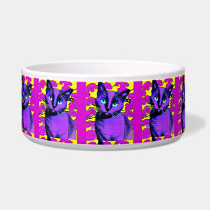 Comedero Gato retro ánime siamés