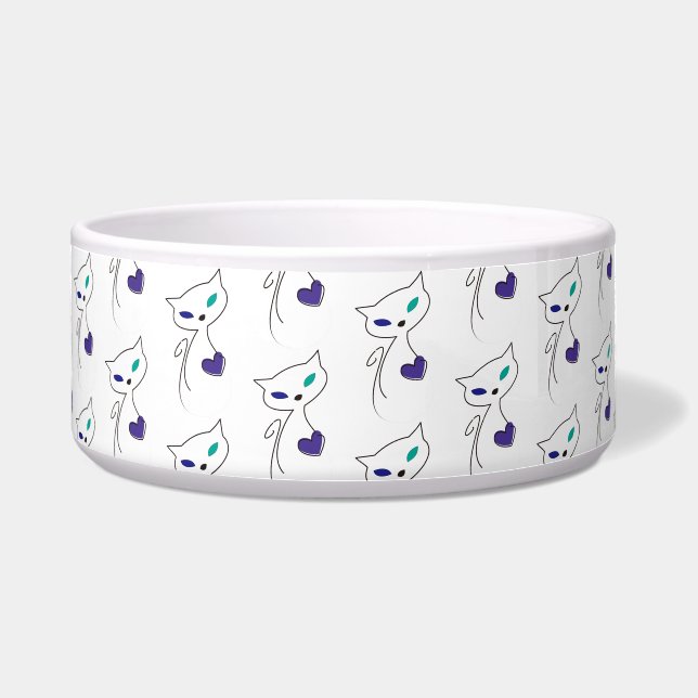 Comedero gato solitario (Frente)