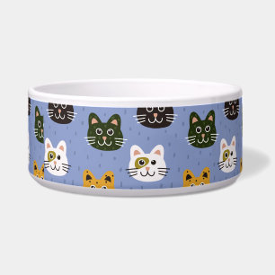 Comedero Gatos de dibujos animados lindos 