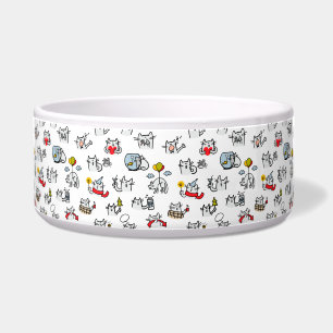 Comedero Gatos divertidos, leche y magia.