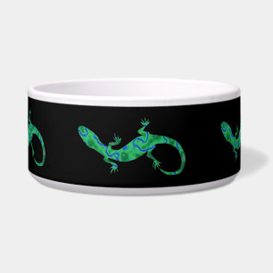 Comedero geckos verdes