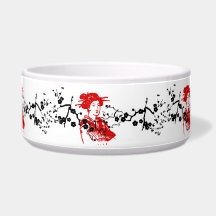Geisha y flores de cerezo