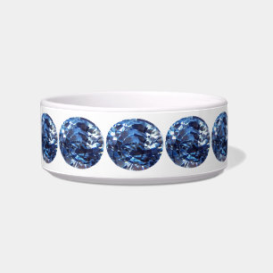 Comedero Gemstone Aquamarine, azul cielo