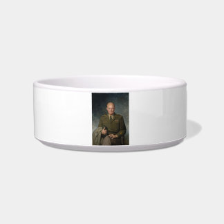 Comedero General Dwight Eisenhower Retrato pintado de 5 est