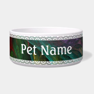 Comedero Génesis Abstract Art Dog Bowl