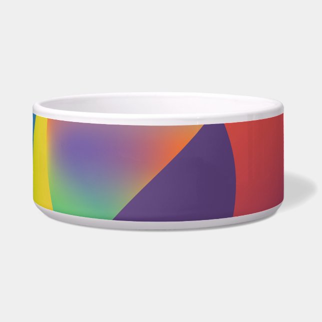 Comedero Geométrica Creativa: Cubierta de cosecha abstracta (Frente)