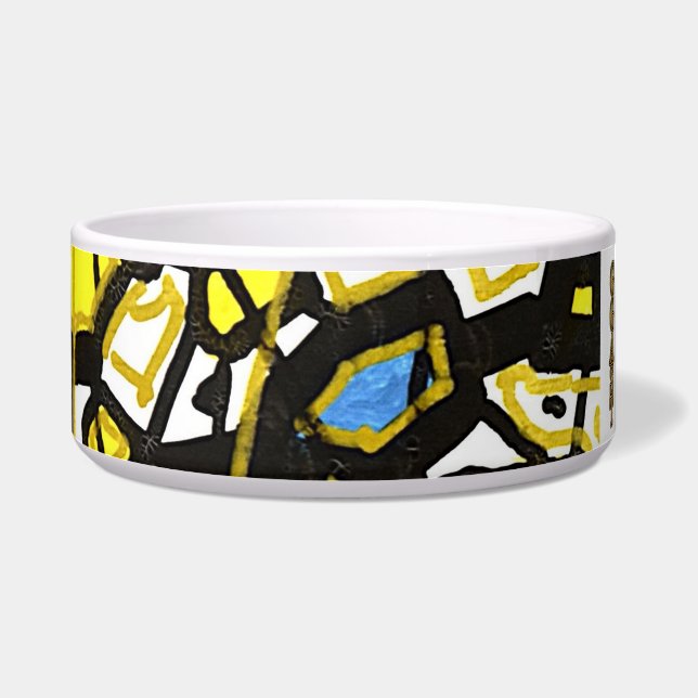 Comedero GGAST GOLD - tazón mascota cerámico (Derecha)