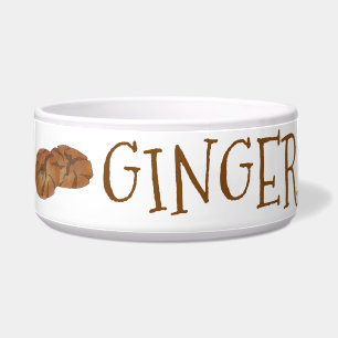 Comedero Ginger the Dog Gingersnap Nut Biscuit Cookie