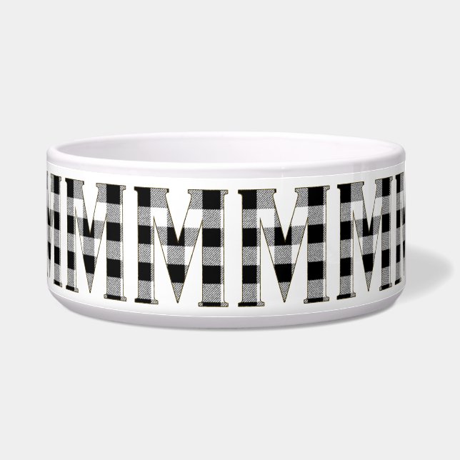 Comedero Gingham Check M (Derecha)