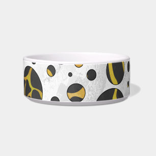 Comedero Giraffe Brown and Yellow Print