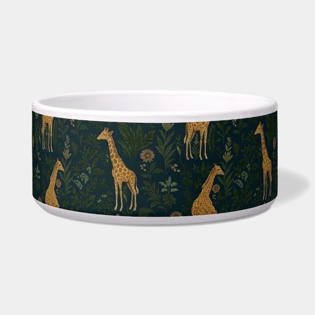 Comedero Giraffe Tropical Hangout Pet Bowl (Frente)