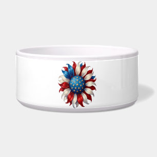 Comedero Girasol Bandera Americana 4 De Julio