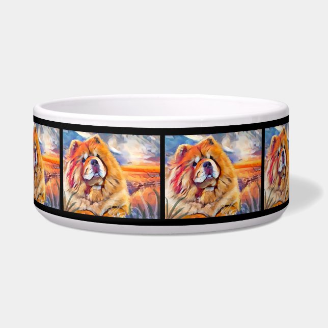 Comedero GOLDEN CHICA chow (Frente)