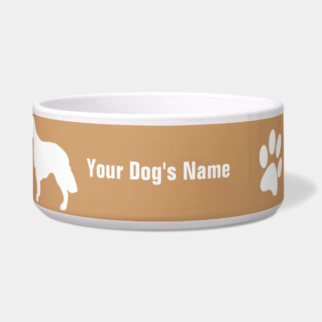 Comedero Golden Retriever ル デ ン・レ リ・バ (Frente)