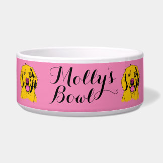 Comedero Golden Retriever Pop Art