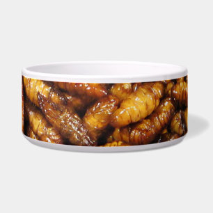 Comedero Gomas de seda fritas... Comida callejera tailandes