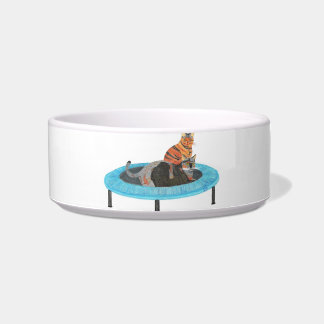 Comedero Graciosa pintura de gatos de Trampoline, Mascota D