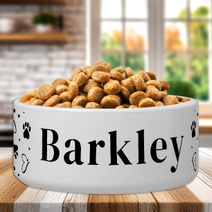 Comedero Gracioso Perro Personalizado Dish Pet Bowl