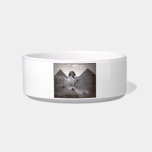 Comedero Gran Esfinge y las pirámides de Giza Necrópolis Eg