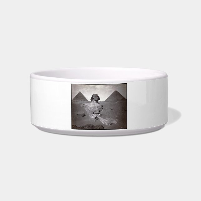 Comedero Gran Esfinge y las pirámides de Giza Necrópolis Eg (Frente)