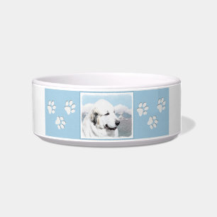 Comedero Gran pintura en los Pirineos - Arte original del p