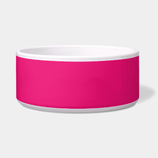 Comedero Gran tazón mascota de fucsia rosa caliente