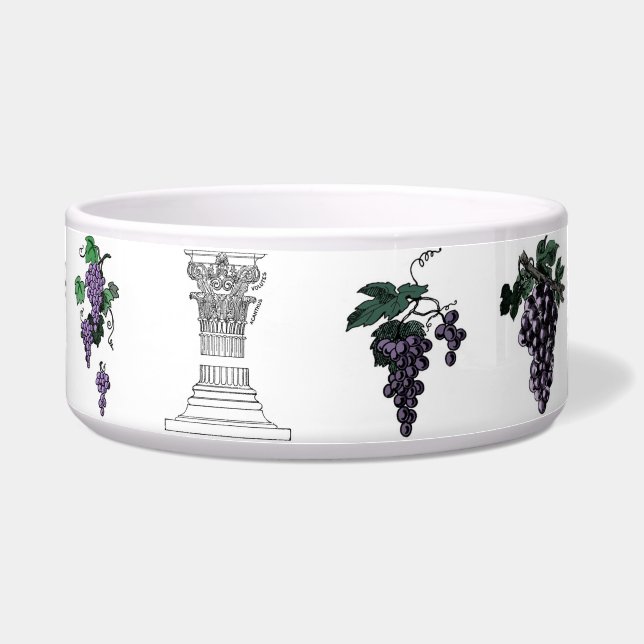 Comedero Grapes Pet Bowl (Frente)
