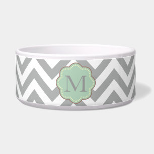 Comedero Gray Chevron