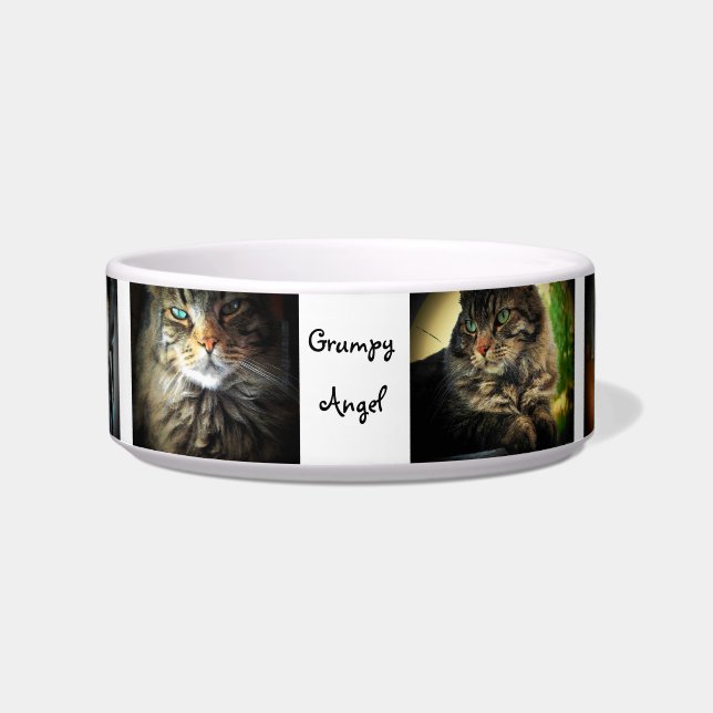 Comedero Grumpy Angel Maine Coon Cat (Frente)