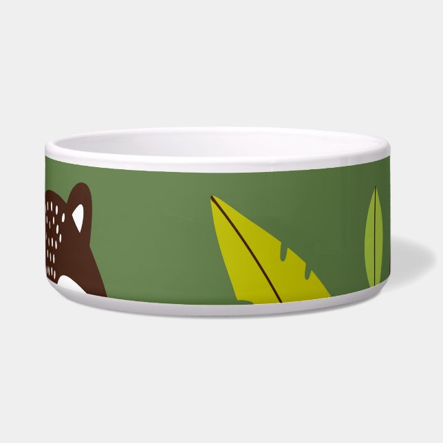 Comedero Habitantes del bosque: patrón infantil escandinavo (Frente)