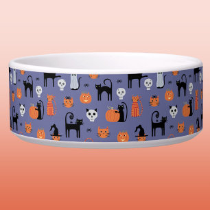 Comedero Halloween Cat Spooky Fun Mascota