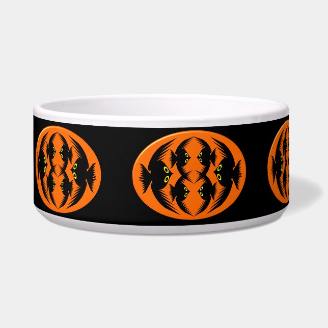 Comedero Halloween Crows Dog Bowl (Izquierda)