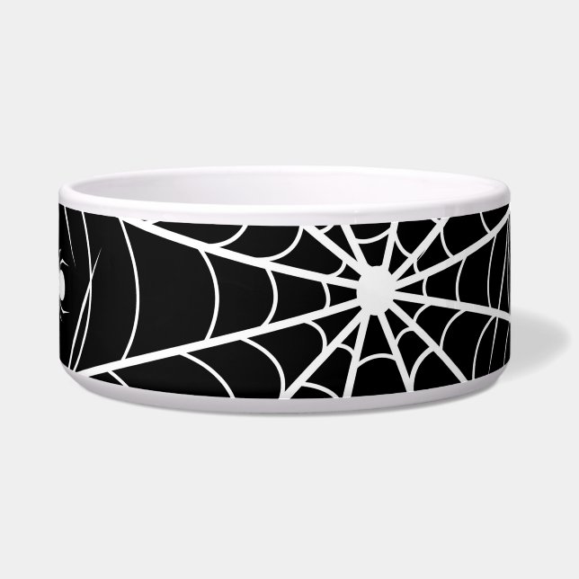 Comedero Halloween Spider Web (Frente)