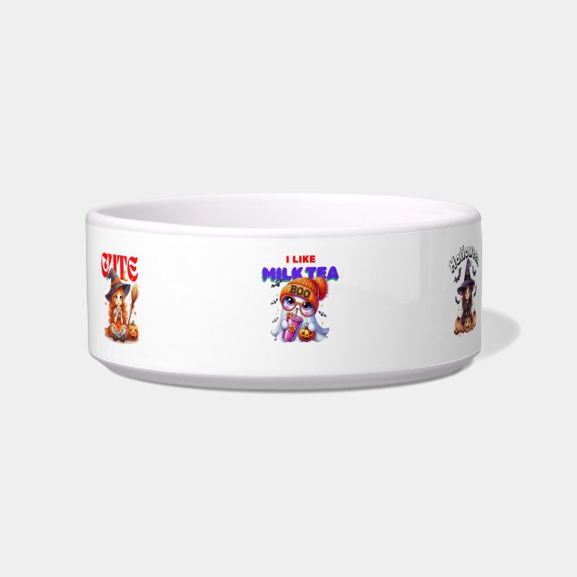 Comedero Halloween Witch Pet Bowl (Frente)