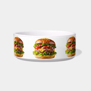 Comedero Hamburguesa con queso apetitosa de SlipperyJoe cru