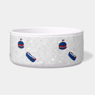 Comedero Hamburguesa del 4 de julio y perro caliente Glitte