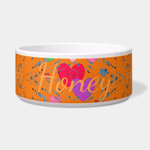 Comedero HAMbyWG - Tazón de comida para perros - Corazón mu