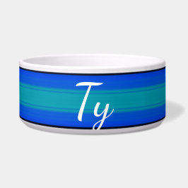 Comedero HAMbyWhiteGlove - comida para perro Bowl Hot Blue