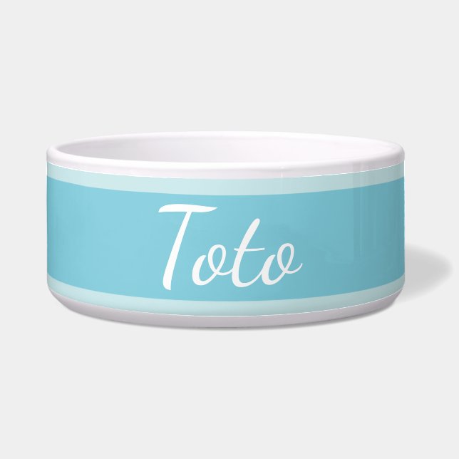 Comedero HAMbyWhiteGlove - Tazón de comida para perro - Azu (Frente)