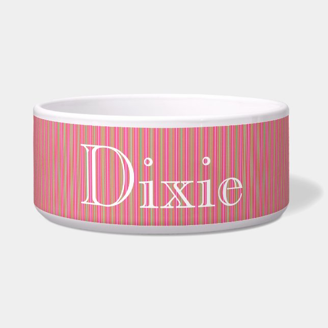 Comedero HAMbyWhiteGlove - Tazón de comida para perro - Pin (Frente)