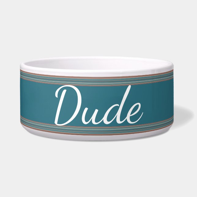 Comedero HAMbyWhiteGlove - Tazón de comida para perro - Ver (Frente)