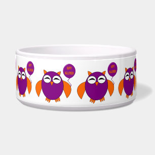 Comedero Happy Halloween PartyOwl Pet Bowl