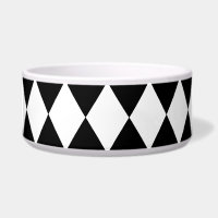 Harlequin blanco y negro