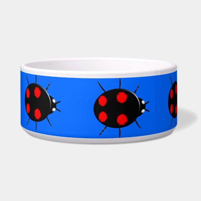 Comedero Harlequin Ladybird Dog Bowl (Izquierda)