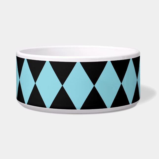 Comedero Harlequin Sky y Black (Frente)