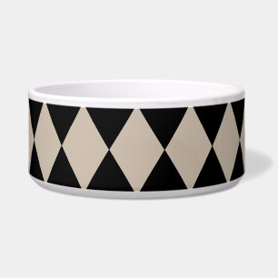 Comedero Harlequin Tan y Black