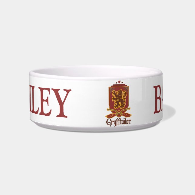 Comedero Harry Potter | Gryffindor Insignia de QUIDDITCH™ (Frente)