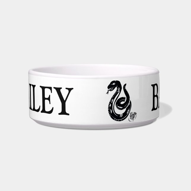 Comedero Harry Potter | Icono de serpiente de Slytherin (Frente)