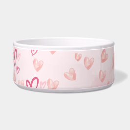 Comedero Hearts Ceramic Pet Bowl