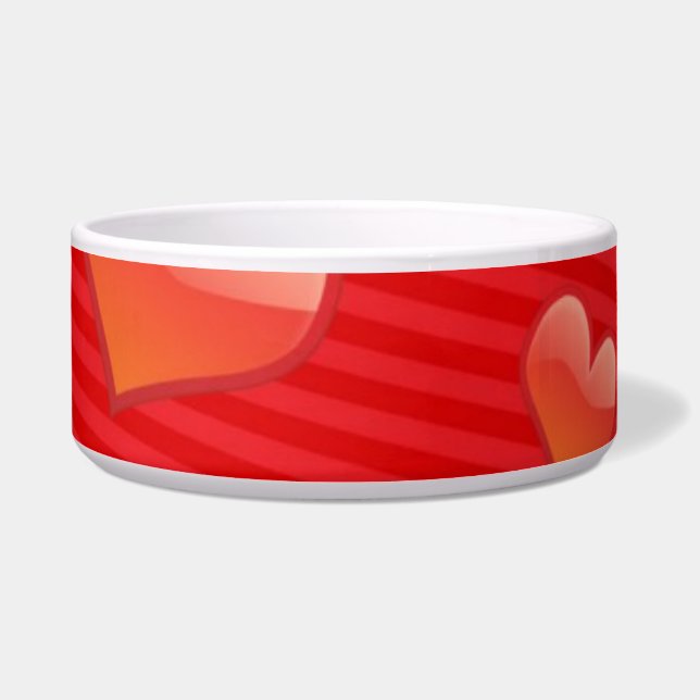 Comedero Hearts Pet Bowl (Frente)